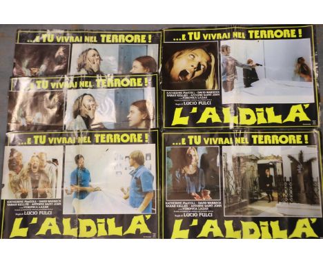 Five L'aldila posters, all 67 x 47 cm. UK P&amp;P Group 2 (£20+VAT for the first lot and £4+VAT for subsequent lots) 