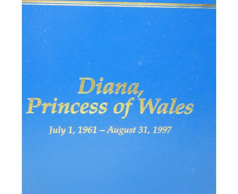 Lady Diana Commonwealth first day covers album. UK P&amp;P Group 3 (£30+VAT for the first lot and £8+VAT for subsequent lots)