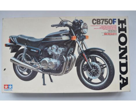 Tamiya 1/6 scale Honda CB750F Big Scale No20 model kit (item no BS0620), un started with all sprues and parts still factory s