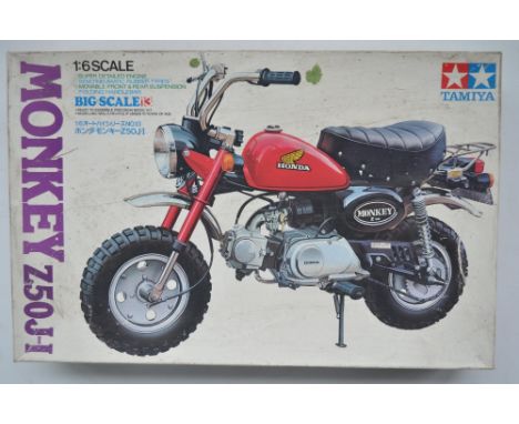 Tamiya 1/6 scale Honda Z50J-I Big Scale No13 model kit (item no BS0613/1800), un started with all sprues and parts still fact