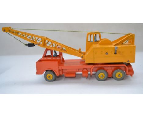 Vintage Dinky Supertoys 20-ton Lorry Mounted Crane (item no 972) and Breakdown Lorry (item no 430) with original boxes and bo