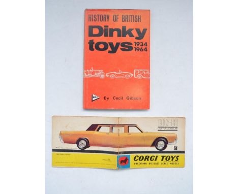 Three vintage Dinky Toys model cars: Gabriel Model T Ford (from Gerry Anderson's The Secret Service), model in near mint cond