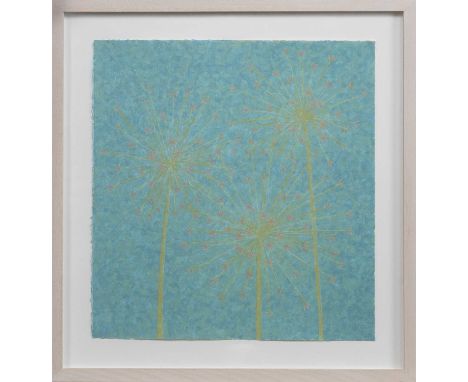 * ABIGAIL MCLELLAN (SCOTTISH 1969 - 2009), UNTITLED  limited edition silkscreen print on papermounted, framed and under glass