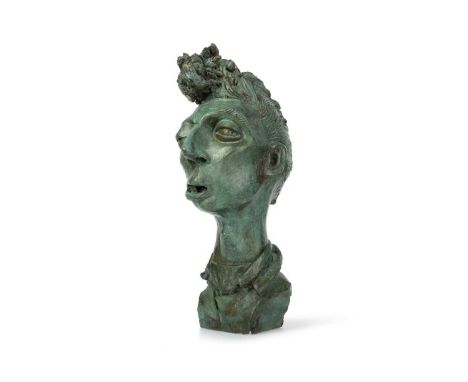* JOHN BYRNE RSA (SCOTTISH 1940 - 2023), FEG limited edition bronze, signed32cm high Note 1: This work was cast in Edinburgh 