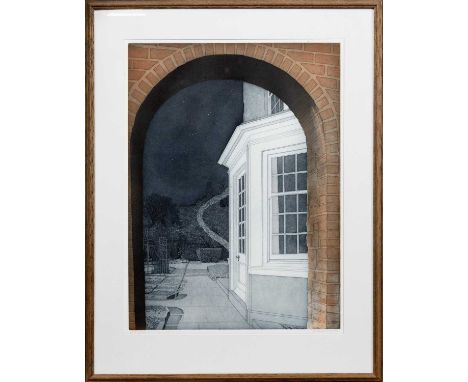 * JOSEPH WILLIAM (JOE) WINKELMAN PPRE HRWS (USA b. 1941), ORION  limited edition etching and aquatint on paper, signed, title
