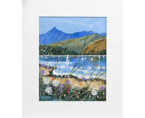 * DEBORAH PHILLIPS, SAILING BOATS acrylic on board, signedframedimage size 50cm x 40cm, overall size 71cm x 61cmNote: Deborah