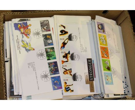 Over 200 illustrated First Day covers