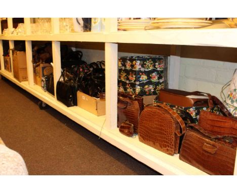 Large collection of vintage clothing, bag, hats, etc