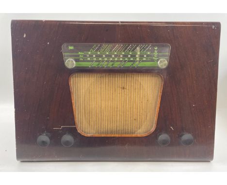 A MURPHY VINTAGE RADIO Long Medium Short wave circa 1950's 52cm long x 36cm heightApprox 1 pieces