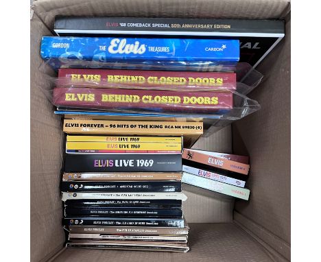 CDs - 20 Elvis Presley box sets and one cassette box set including limited editions, some missing CDs, but mainly complete