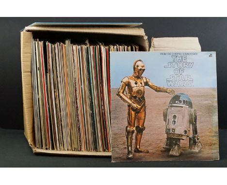 Vinyl - Approx 80 Soundtrack LPs to include Star Wars, Revenge Of The Pink Panther, Seaside Swingers, Redhead, Promises Promi