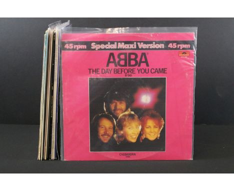 Vinyl - 14 ABBA 12’’ including demos promos, and foreign pressings to include: Summer Night City / Eagle / Ring Ring (UK prom