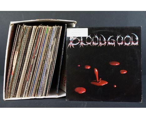 Vinyl - 41 Rock &amp; Pop LPs and 25 12" singles to include Apocalypse, Bloodgood, Stryper, Livingstone Taylor, Laura Nyro, D