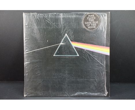 Vinyl - Pink Floyd – The Dark Side Of The Moon LP on Harvest records SHVL 804. UK 2nd issue A3 / B3 matrices in open shrink w