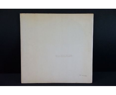 Vinyl - The Beatles White Album (PCS 7067/8), numbered 0323483, black inners, top loader. Labels on first disc with MFD In UK