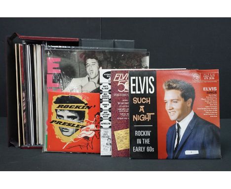 Vinyl - 15 Elvis Presley LPs and 3 10" all recent or reissues including Record Store Day, MOV Audiophile etc. Ex overall