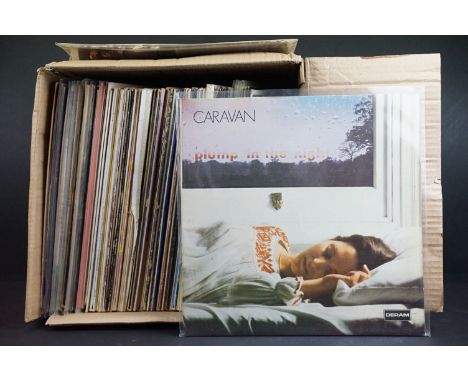 Vinyl - Over 70 Rock &amp; Pop LPs to include Caravan, Angelic Upstarts, Eloy, Malo, Modern Eon, Van Morrison, Agnetha Faltsk