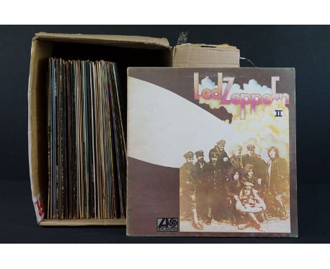 Vinyl - 40 Rock &amp; Pop LPs to include Led Zeppelin II (plum Atlantic), Incredible String Band, Fleetwood Mac x 2 (both on 