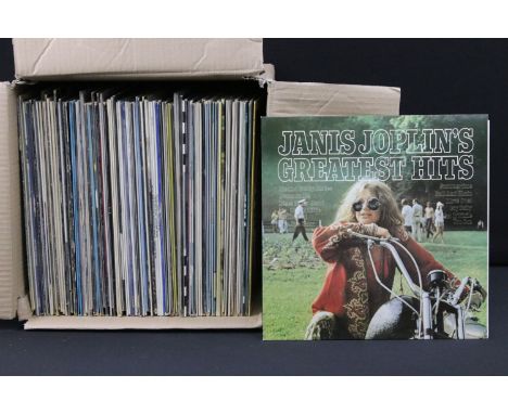 Vinyl - Over 80 Rock &amp; Pop LPs to include Janis Joplin, It's A Beautiful Day x 2, INXS, Lenny Kravitz, Joni Mitchell, Joh