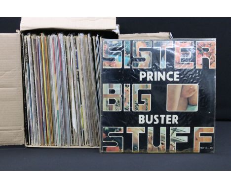 Vinyl - Over 50 Reggae / Ska / Roots / Dub LPs featuring Jamaican pressings to include Prince Buster, Gregory Isaacs, Bunny W