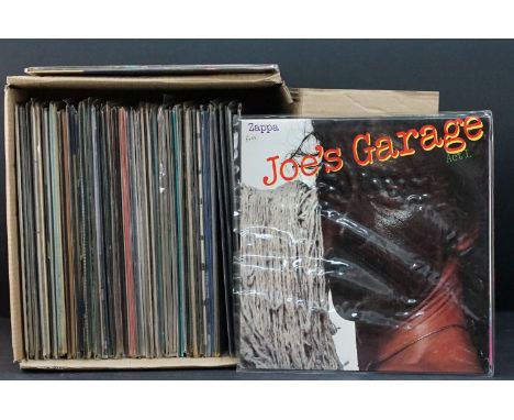 Vinyl - Over 60 Rock &amp; Pop LPs to include Frank Zappa x 2, Deep Purple, Genesis, Roxy Music x 2, The Enid, Kate Bush, The