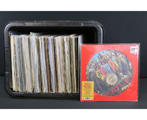 Vinyl - Over 95 Rock &amp; Pop LPs to include The Beatles (Sgt Pepper pc disc), David Bowie (40th anniversary reissue), Amy W