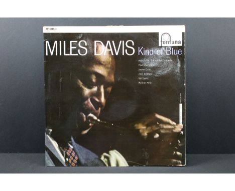 Vinyl - Jazz - Miles Davis Kind Of Blue LP on Fontana Records TFL 5072 / 682 059 TL. Original UK 1st mono pressing, black Fon