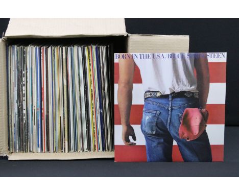 Vinyl - Over 75 Rock &amp; Pop LPs to include Bruce Springsteen x 7, Joni Mitchell x 2, Tim Buckley x 3, Buffalo Springfield,