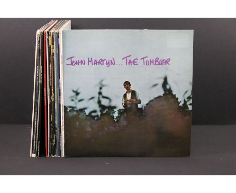 Vinyl - 17 John Martyn LPs to include The Tumbler, London Conversation, Sunday's Child, Inside Out, One World, The Road To Ru