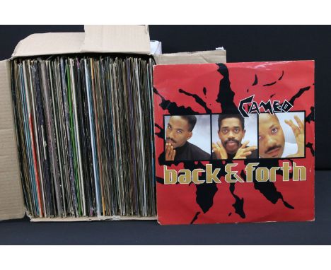 Vinyl - Over 100 12" singles featuring Rock, Pop, Soul, RnB, Hip Hop to include Cameo, Mantronix, Heavy D &amp; The Boyz, Tel