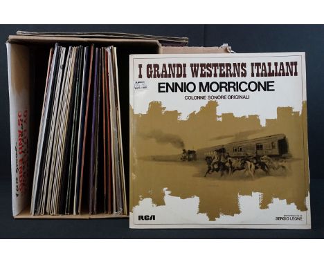 Vinyl - 27 Soundtrack LPs to include Ennio Morricone (Italian pressing), The Game Is Over, The Interns, Kill Them All And Com