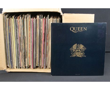 Vinyl - Approx 80 Rock &amp; Pop LPs to include Queen x 3, Rory Gallagher, The Doors x 6, Eric Clapton, Carl Perkins, Chicken