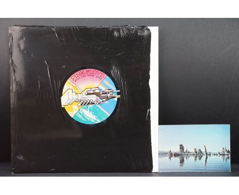 Vinyl - Pink Floyd – Wish You Were Here LP on Harvest Records SHVL 814. UK 1st pressing black shrink wrap with a round Wish Y