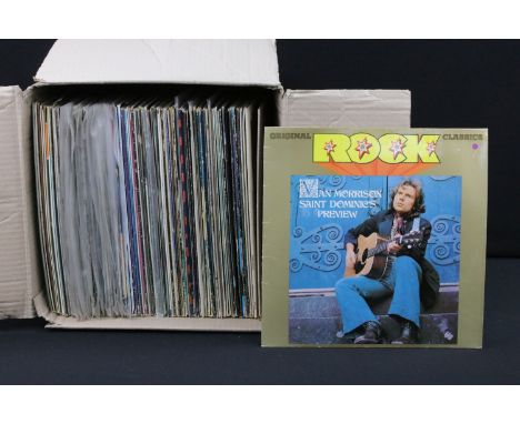 Vinyl - Over 70 Rock &amp; Pop LPs to include Van Morrison, Bette Midler (test pressing), Paul Kossoff, Lone Star, Paul McCar