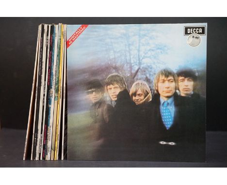 Vinyl - 17 The Rolling Stones LPs spanning their career. Ex overall