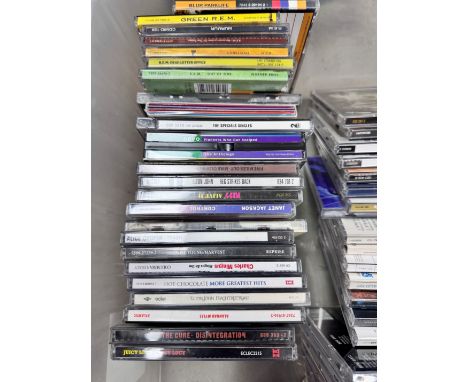 CDs - Approx 65 Rock &amp; Pop CDs to include The Cure, REM, ACDC, KISS, Juicy Lucy, Blur, All About Eve, Alice Cooper, Tears