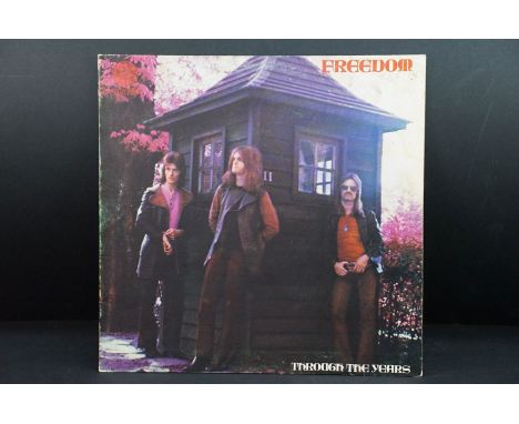 Vinyl - Freedom – Through The Years LP on Vertigo Records 6360 049. Original UK 1st pressing swirl vertigo labels, gatefold s