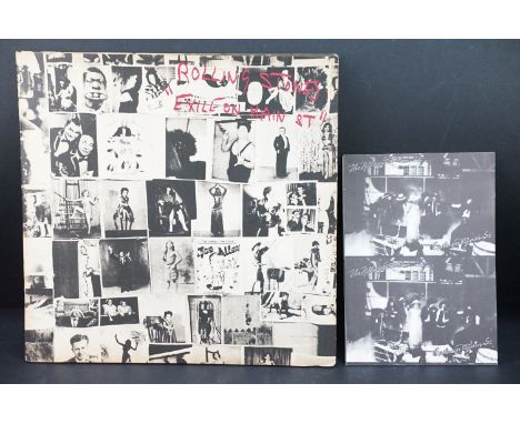 Vinyl - Rolling Stones – Exile On Main St. LP on Rolling Stones Records – COC 69100. UK 1st pressing in unipak gatefold sleev