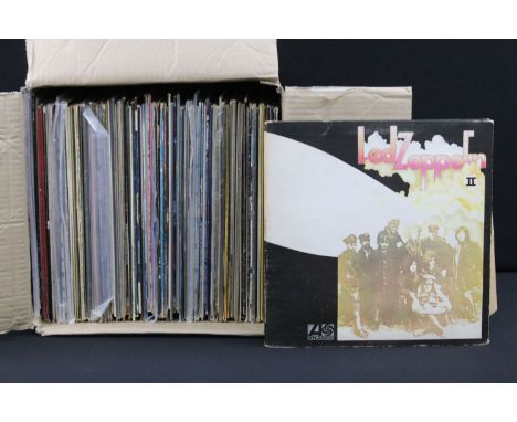 Vinyl - Over 80 Rock &amp; Pop LPs to include Led Zeppelin x 2, Queen x 3, Kate Bush, Siouxsie &amp; The Banshees, The Strang