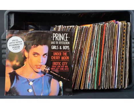 Vinyl - Over 100 Soul, Rock, Pop 12" singles including promos Prince, Madonna, Human League, Pet Shop Boys, Ben E King, James