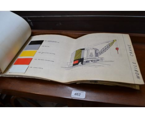 *** Please note revised description and estimate *** Railway -  LMS and British Rail, a plan on linen for the front of an eng