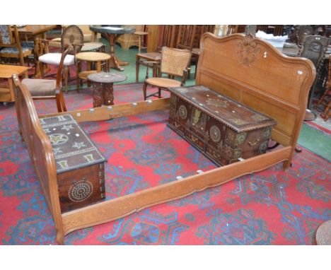 A French oak bed