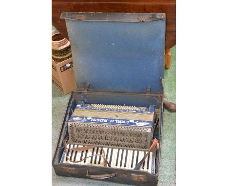 An Italian Carlo Rosa piano accordion, c.1930's, boxed
