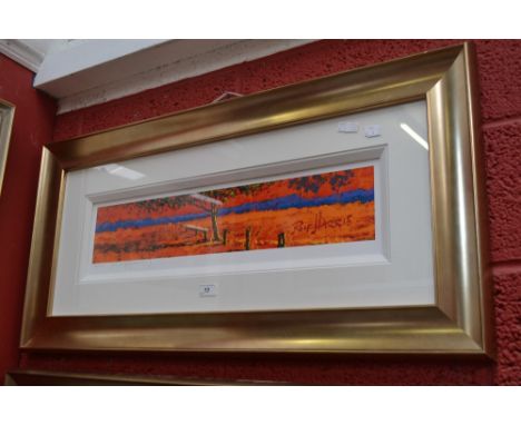 Rolf Harris, by and after, Evening Sun, signed Ltd. edition print, 293/295, 16cm x 66cm