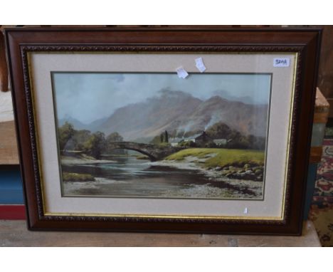 Peter Symonds, after, Landscape, 
framed print, 77cm x 58cm 