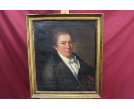Late 18th / early 19th century English School oil on canvas - portrait of Gavin Hamilton, surgeon of the Manchester Infirmary