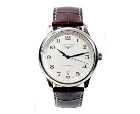 Gentlemen's Longines Master Collection Automatic wristwatch, the Longines L619.2 calibre twenty-one jewel automatic movement 