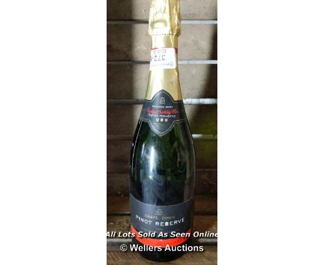 CHAPEL DOWN ENGLISH SPARKLING WINE - PINOT RESERVE - TENTERDEN 2005 [ENGLAND] 12% ABV / 75CL