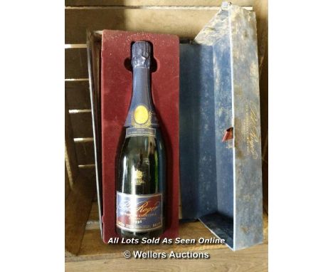 BOXED POL ROGER - WINSTON CHURCHILL CHAMPAGNE 1998 [FRANCE] 12.5% ABV / 75CL / THE 1998 VINTAGE SHOWS ALL THE HALLMARKS OF A 