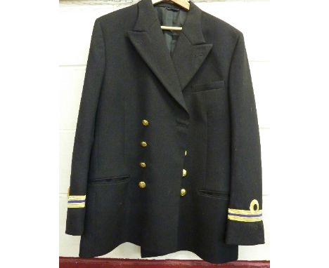 A Merchant Navy jacket, S.M. Bass, Uniform Specialists, Hull, England